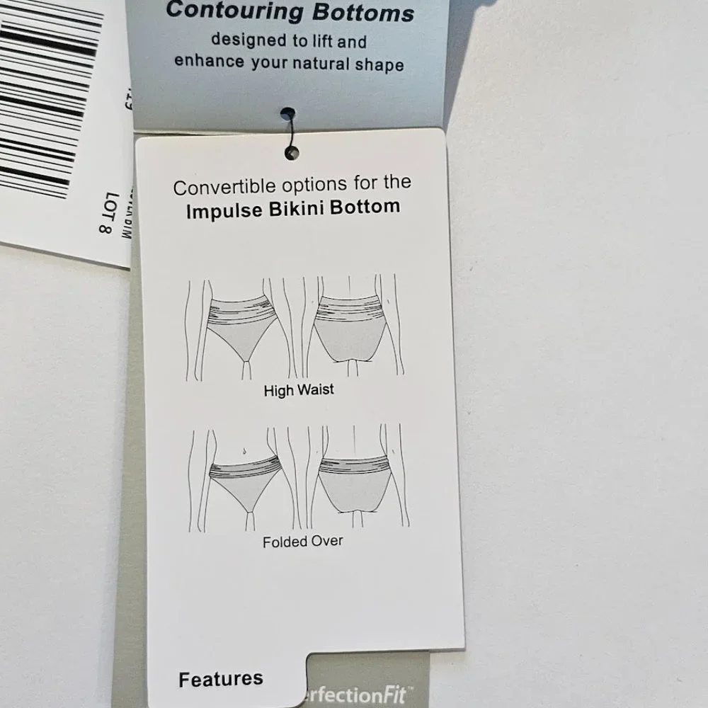 Coco Reef Impulse High-Waist Bikini Bottoms Size Medium - Picture 6 of 8